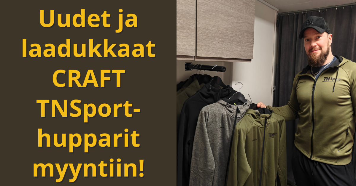 Uudet TNSport GRAFT hupparit!