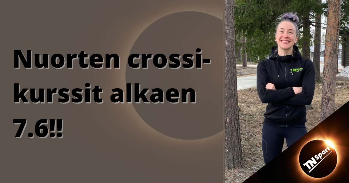 Nuorten toiminnallinen crossikurssi 14-24 vuotiaille.